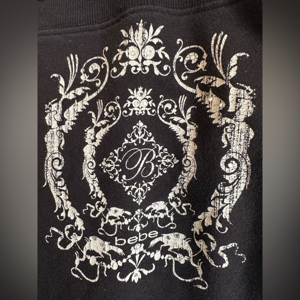 Y2K VTG Bebe Capri Sweatpants - Picture 2 of 10